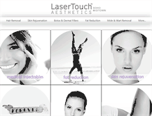 Tablet Screenshot of lasertouchsoho.com